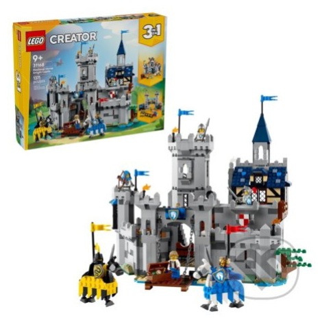 LEGO® Creator 3 v 1 31168 Stredoveký hrad a rytieri na koňoch - hra z kategorie Pro dívky