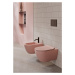 GSI PURA závěsná WC mísa, Swirlflush, 36x55cm, blush dual-mat 881524