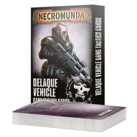 Games Workshop Necromunda: Delaque Vehicle Gang Tactics Cards