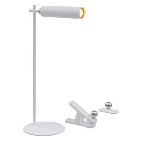 LED Stmívatelná magnetická stolní lampa LED/3W/5V 4000K 1500 mAh bílá Donoci