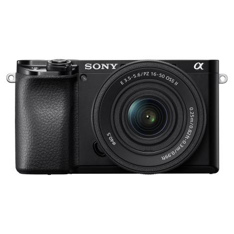 Sony Alpha A6100 černý + E PZ 16–50 mm f/3,5–5,6 II