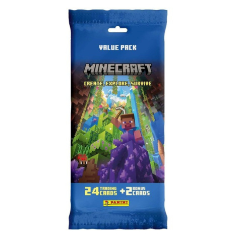 Panini MINECRAFT 3 - karty - FATPACK