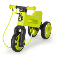 Odrážedlo funny wheels supersport 2v1 + popruh zelené lime