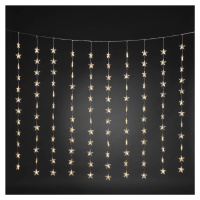 Konstsmide Christmas LED světelný závěs Sterne, 120 zdrojů, teplá bílá