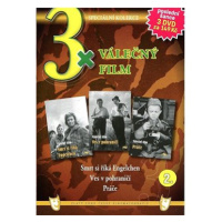 3x Válečný film 2: Smrt si říká Engelchen, Ves v pohraničí, Práče /papírové pošetky/ (3DVD) - DV