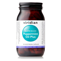 Viridian Peppermint Oil Plus - Olej z mátových listů 570 mg 90 kapslí