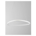 NOVA LUCE závěsné svítidlo ARIES bílý hliník a akryl LED 32W 230V 3000K IP20 stmívatelné 9357062