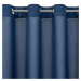 Dekorační krátký závěs s kroužky NIKY modrá 140x175 cm (cena za 1 kus) MyBestHome