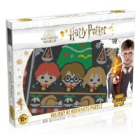 Winning Moves Harry Potter Jigsaw Christmas Jumper 1 Holiday at Bradavice 1000 dílků