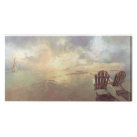 Obraz na plátně Malcolm Sanders - Heavenly Dawn, (60 x 30 cm)