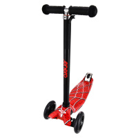 Dětská tříkolová koloběžka MAXI SCOOTER SPIDER