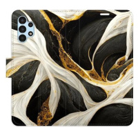 iSaprio flip pouzdro BlackGold Marble pro Samsung Galaxy A13 / A13 5G