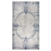 Světle šedý pratelný koberec 150x80 cm - Vitaus