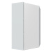 ArtExt Kuchyňská skříňka horní rohová vysoká BONN | W4 10 60 Barva korpusu: Grey