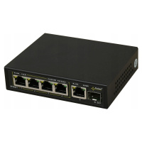 Switch PoE 6-portový pro 4 kamery SFG64F1WP Pulsar