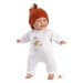 LLORENS - 63303 LITTLE BABY - realistická panenka miminko s měkkým látkovým tělem - 32 cm