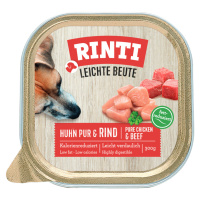 RINTI Leichte Beute 9 x 300 g - kuřecí a hovězí