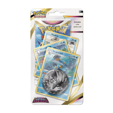Pokémon TCG: SWSH10 Astral Radiance - Premium Checklane Blis - č.1 Swampert