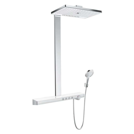 Hansgrohe Rainmaker Select - Sprchový set Showerpipe 460 s termostatem, 3 proudy, bílá/chrom 271