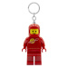 LEGO Spaceman Kosmonaut červený svítící figurka