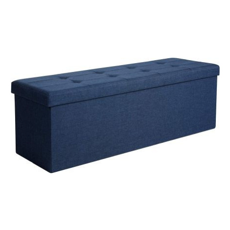 Modré úložné sedací boxy