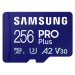 Samsung micro SDXC 256GB PRO Plus + USB adaptér