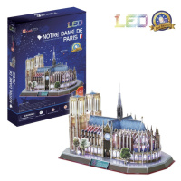 CubicFun 3D puzzle svítící Notre Dame 149 ks