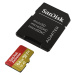 SanDisk Micro SDXC Extreme 64GB 160MB/s A2 UHS-I U3 V30 pro akční kamery + SD adaptér - SDSQXA2-
