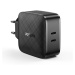 Ugreen CD216 rychlonabíječka 2 x USB-C 66W PD EU Black