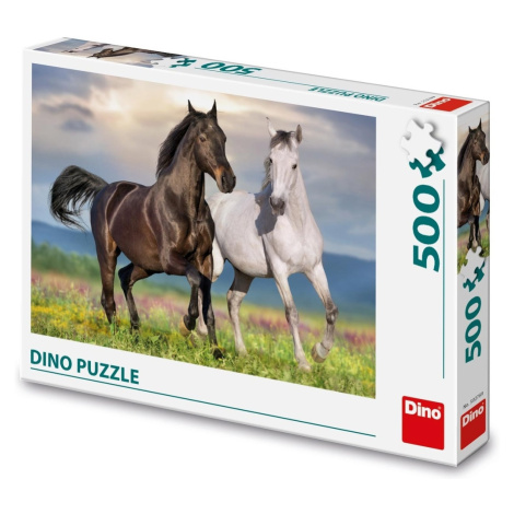 Puzzle 500 Zamilovaní koně Dino