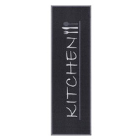 Hanse Home Běhoun Cook & Clean 105725 Black White 50 × 150