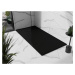 MEXEN/S Stone+ obdélníková sprchová vanička 200 x 90, černá, mřížka černá 44709020-B