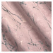 Dekorační velvet závěs MAICO růžová 140x250 cm (cena za 1 kus) MyBestHome