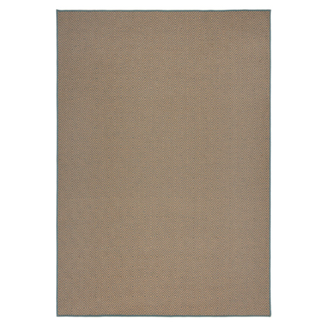 Flair Rugs koberce Kusový koberec Geometric Jute Blue - 160x230 cm