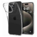 Spigen Liquid Crystal silikonové pouzdro na iPhone 15 PRO MAX 6.7" Crystal Clear
