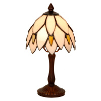 Clayre&Eef Lilli - vkusná stolní lampa v Tiffany stylu
