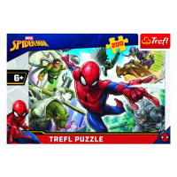 Trefl Puzzle Spiderman - Zrozen k hrdinství / 200 dílků - Trefl