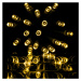 VOLTRONIC® 59741 Vánoční LED osvětlení 10 m - teple bílá 100 LED + ovladač - zelený kabel