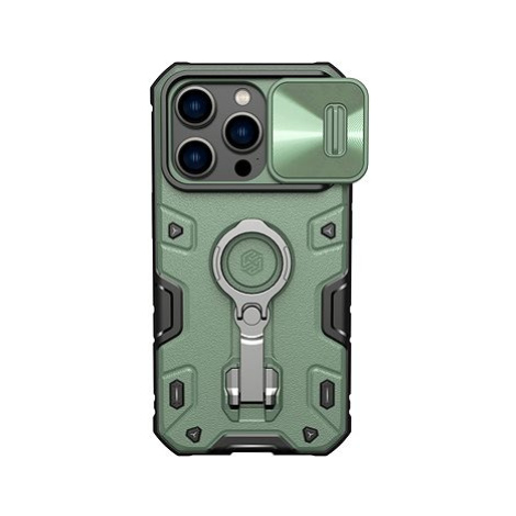 Nillkin CamShield Armor PRO Zadní Kryt pro Apple iPhone 14 Pro Dark Green