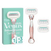 Gillette Venus Deluxe Smooth Sensitive Rosegold + hlavice 3 ks