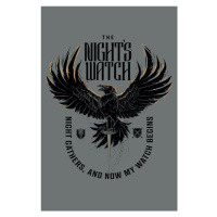 Umělecký tisk Hra o Trůny - The Night's Watch, (26.7 x 40 cm)