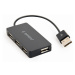 USB hub Gembird, 2.0, 4 port