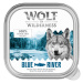 Wolf of Wilderness Adult 6 x 150 g vanička - Blue River - rybí