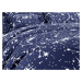 Bavlněné povlečení NIGHT SKY tmavě modré Rozměr povlečení: 70 x 90 cm | 140 x 200 cm