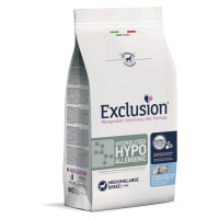 Exclusion Diet Hydrolyzed Hypoallergenic Medium/Large s rybou a kukuřičným škrobem - 2 kg