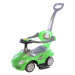 Dětské odrážedlo s vodící tyčí 3v1 Baby Mix Mega Car zelené