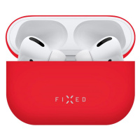 Ultratenké silikonové pouzdro FIXED Silky pro Apple Airpods Pro, červená