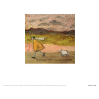 Umělecký tisk Sam Toft - Racing The Clouds Home, (30 x 30 cm)