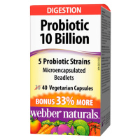 Webber Naturals Probiotic 10 Billion 40 cps