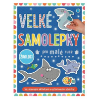 Velké samolepky pro malé ruce Žraloci